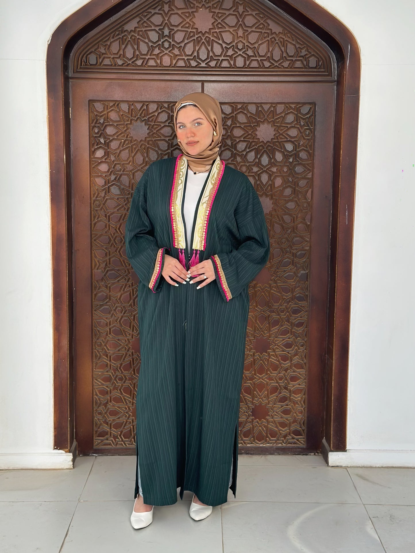 The olive x gold kaftan